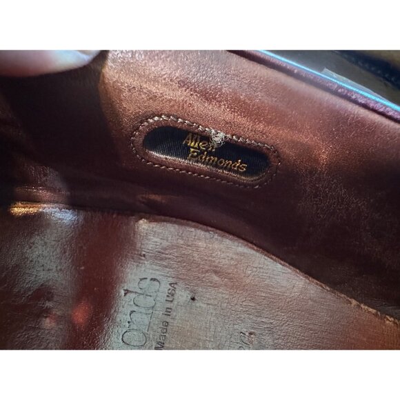 Allen Edmonds Chelsea Leather Loafers Mens Size 11.5 Brown Tassel Office Classic main image 6